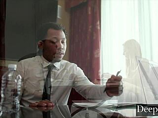 Alexa Grace turns business trip into wild fantasy