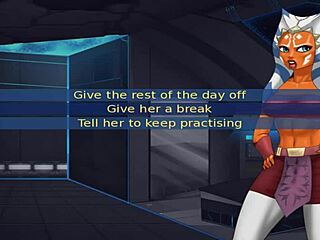 i can't stop with star wars orange trainer anal part 12