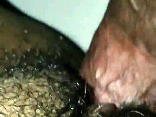 a tight pussy gets stretched by a monster cock in hardcore action