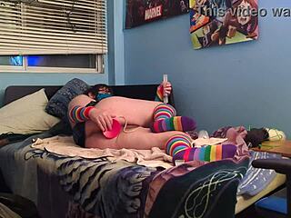 chiot soumis practices with bad dragon 😈