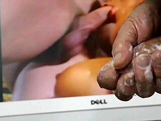 Super hot milf with huge swinging tits gets hammered in the ass, gang-banged with two cocks in her gaping asshole, nasty face cum after deepthroat blowjob