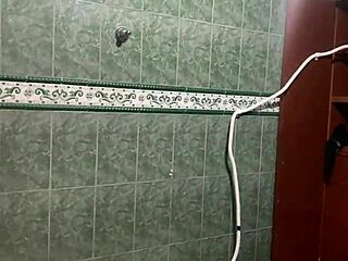 Hidden bathroom fun with my stepsister raises eyebrows every time