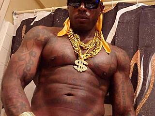 i worship huge bbc, jerking off to hallelujah johnson in hood royalty