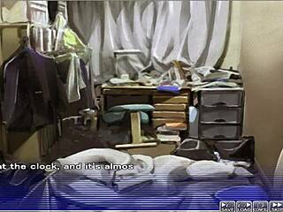 Apartment of Love Ep 3 - young girl loses virginity in hentai