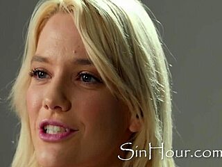 skinny blonde kenna james feels pleasure in solo masturbation session