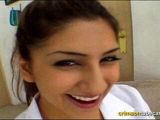 cute 19yo sucking and banging two guys 😍