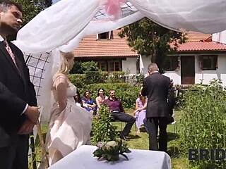 bride4k, runaway groom caught in wild public action!