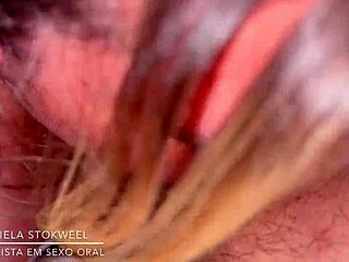 curvy girl moans in bedroom during greek kiss, deepthroat, anal creampie, swallow cum