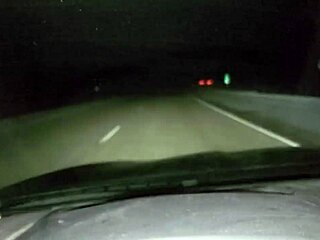 Blowjob on Highway Ends With Roadside Creampie