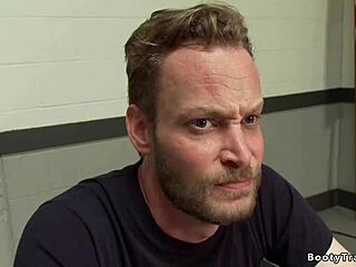 Wow, Police Academy Shemale Student Dominates in Anal Action!