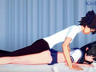 Ruiko Saten, Misaki Shokuhou, and Toma Kamijo in wild 3D hentai sex from A Certain Scientific Railgun