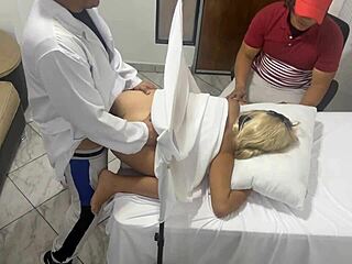 Bride’s Tight Ass Pounded by Doctor While Husband Watches