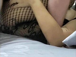 Sexy Asian University Student Bent Over for Interracial Doggy Grades