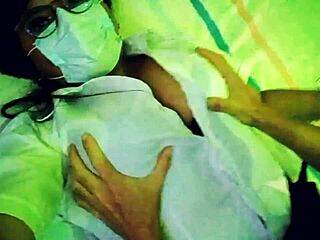 Stepdaughter Promises Sex To Stepfather If He Doesn't Dress As Reindeer, Loses Bet And Rides His Big Cock In December