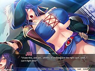 In this anime, the pirate booty faces the bukkake buccaneer in part 06.