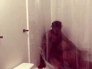 Nyna Stax shows her sexy big ass and tits