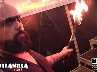 Little Red Riding Hood Bangs Dwarves from Hell! What a Party!