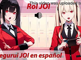 Roleplay JOI Hentai in Spanish with Kakegurui Quickie Game Contest