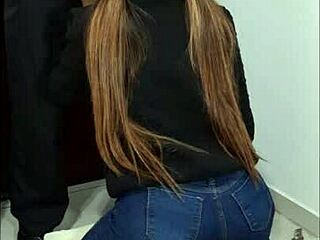 the boss lied about a raise if the latina secretary gives her ass for anal and big cock