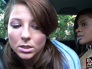 Delotta Brown And Nyomi Banxxx In Lesbian Scene