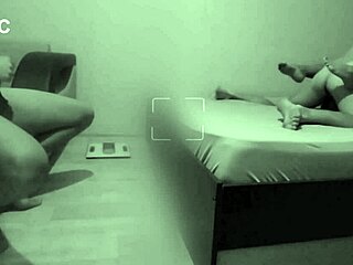 cuckold jerks off watching hot wife cheat with lover