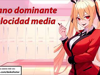 Roleplay JOI Hentai in Spanish with Kakegurui Quickie Game Contest