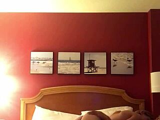 Teen Bent Over for Hard Fucking in Hotel with Wild Doggystyle Action