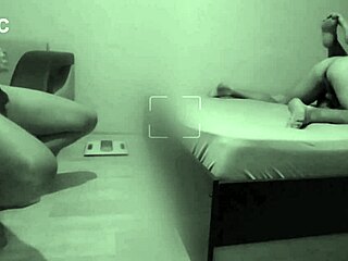 cuckold jerks off watching hot wife cheat with lover