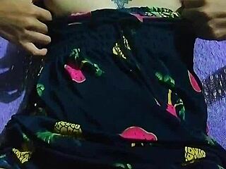 latina giving oral on hammock