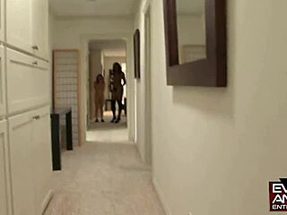 Delotta Brown And Nyomi Banxxx In Lesbian Scene