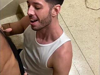 Almost caught making husband suck monster cock in building stairs, mietoduarte?