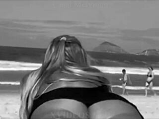 My wife loves showing off her body on Brazilian beaches