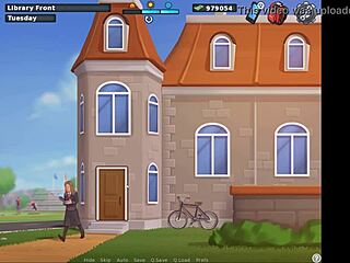 Summertime saga 44 • cumshot in the library