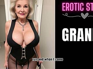 Granny Elevator Sex with Horny Gilf in Erotic Tale