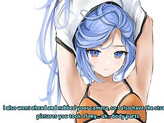 Minah's Humiliating Blackmail Evokes Deep Shame in Hentai Jerk Off Instructions