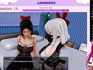 vtuber lewdneko plays harem hotel part 8