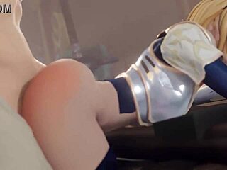 League of Legends wild fucking and squirting 3D compilation