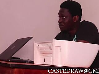 lagos milf came for a job but took a bbc in her big ass