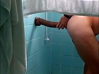 extreme play with big toy causing intense release