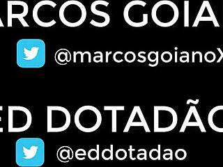 Marcos goiano pleasures eddotadao with his monster cock in intense anal sex session