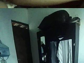 real sex, watch my stepmom play when dad leaves, with balloons and diaper fun