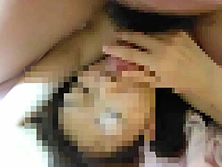 the mature woman who loves cocks eagerly licked when i made her give a blowjob