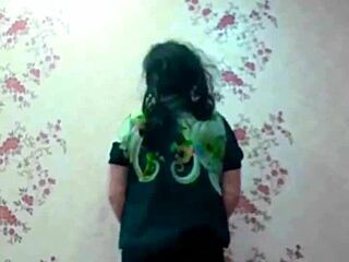 Young gay sissy BBW shemale rides big cock in homemade hardcore. Cumming with massive load