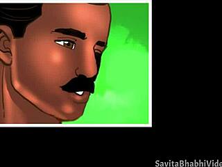 Savita Bhabhi in episode 30 shows sexy indian adventures 😏