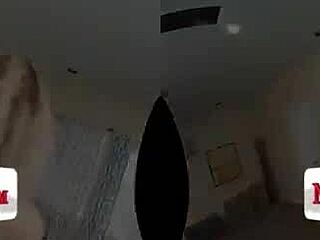 Super cute co-eds charly summer, kourtney rae, and penelope kay intensely tag team a college hunk