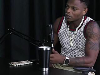 suggestive anal sex with transsexual in gang bang, will mastro in sheer red lingerie