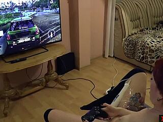 Crazy Driver On Ps4: Feeling Emotional Passion With Girlfriend Using Toys For Intense Orgasm
