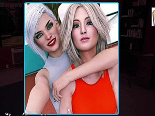 being a dik chick route 44, kissing isabella passionately in library