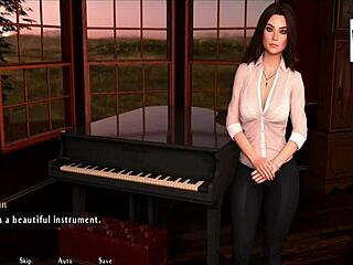 being a dik chick route 44, kissing isabella passionately in library