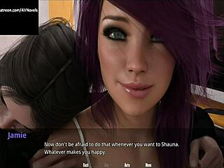 Wvm 42 spending time with 2 girlfriends in erotic college game 😍